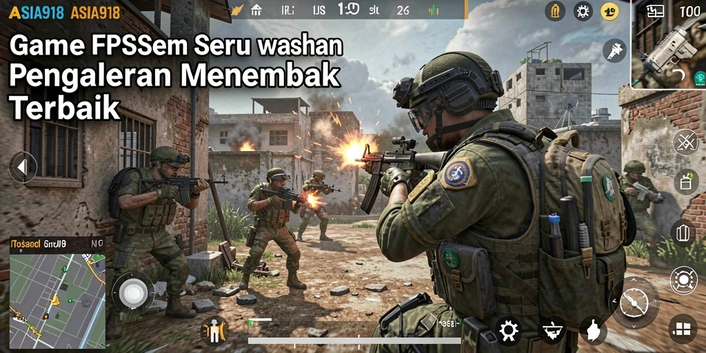 Gameplay mendebarkan dengan grafis menawan dalam ASIA918.