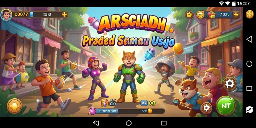 Tampilan gameplay C0077 yang menarik dan menantang.