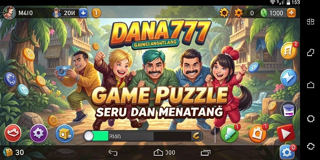 Tampilan gameplay DANA777 yang menarik dan menantang.