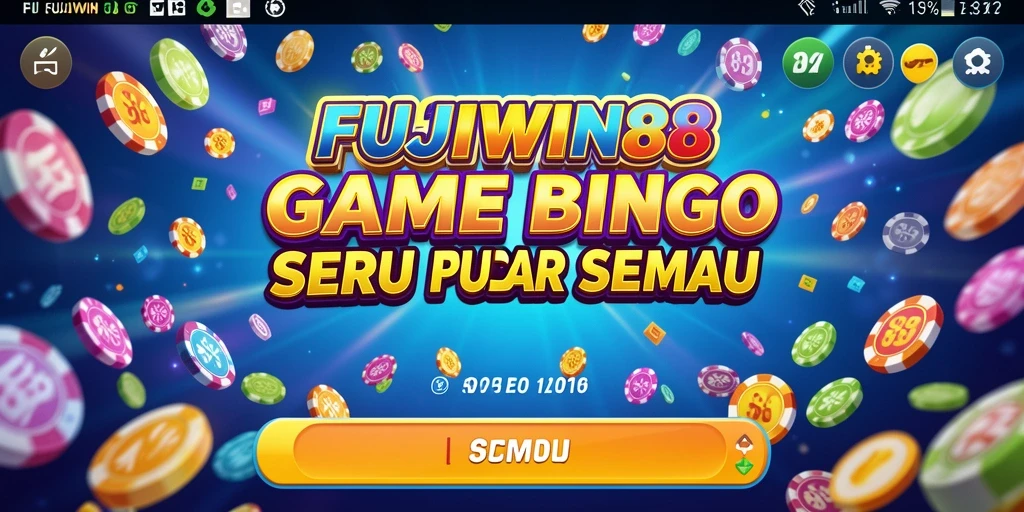 Tampilan gameplay Bingo yang seru di FUJIWIN88.