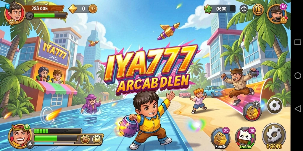 Tampilan menarik dari gameplay IYA777 yang seru dan penuh warna.