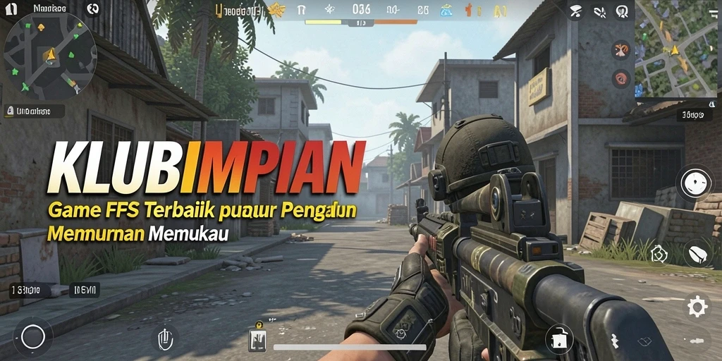 Gameplay menakjubkan di KLUBIMPIAN dengan aksi tembak-menembak intens.