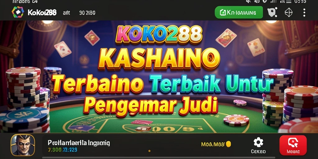 Screenshot KOKO288 menampilkan gameplay menarik permainan Kasino.