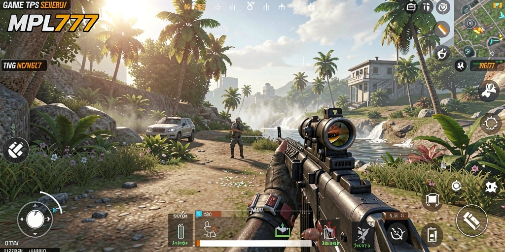 Tampilan gameplay seru dari MPL777 dengan aksi mendebarkan.