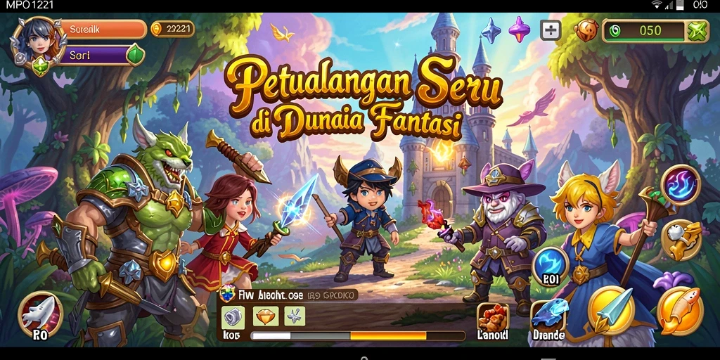 Gameplay RPG yang mendebarkan dengan visual yang memukau.