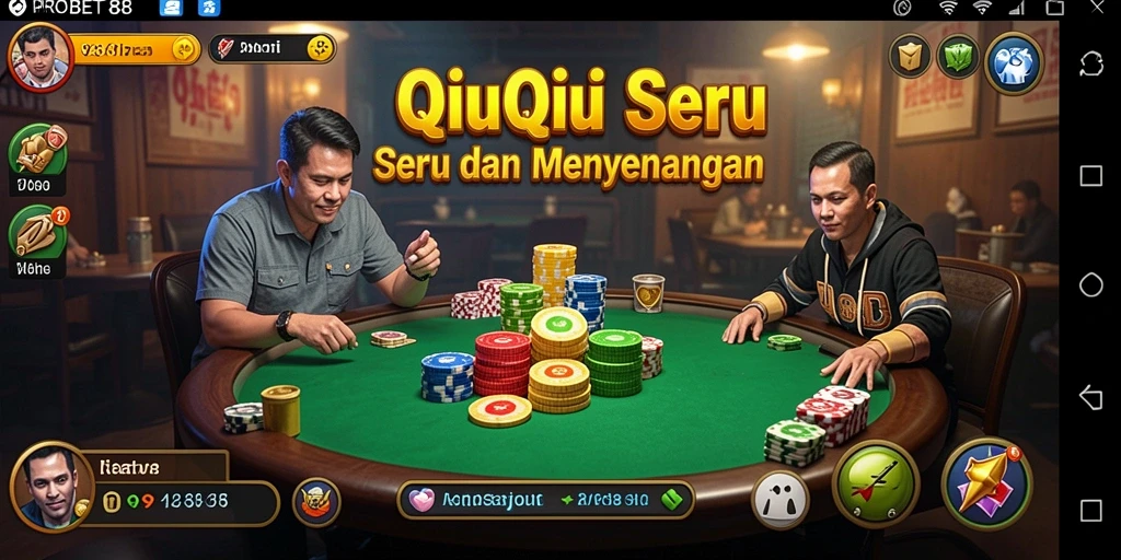 Tampilan gameplay QiuQiu yang menarik di PROBET88.