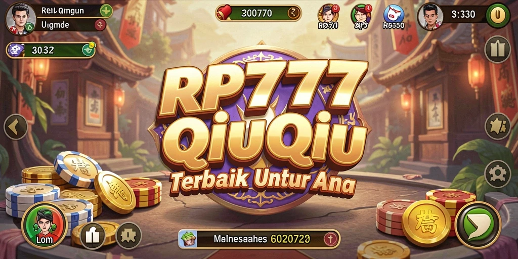 Tampilan gameplay QiuQiu yang menarik dan seru.