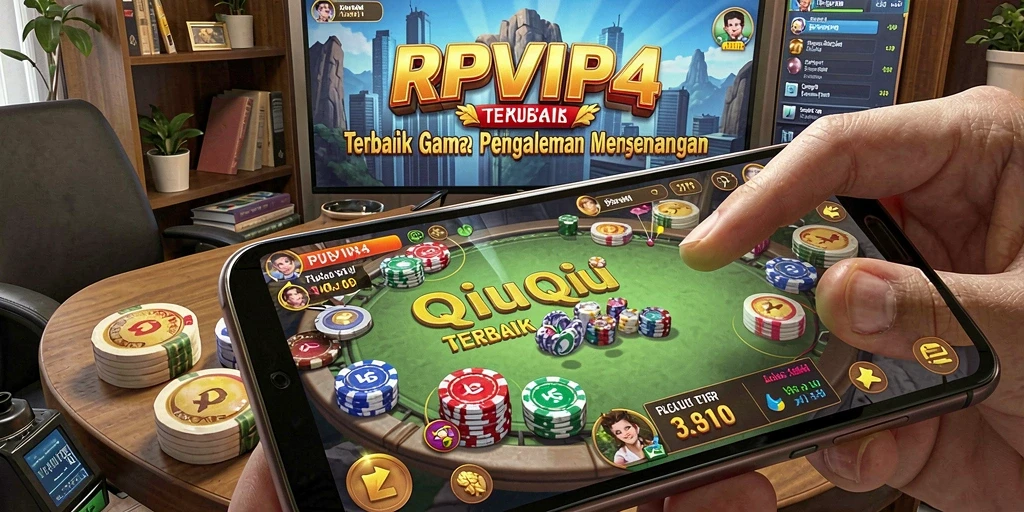 Screenshot gameplay QiuQiu RPVIP4 yang seru dan menarik.