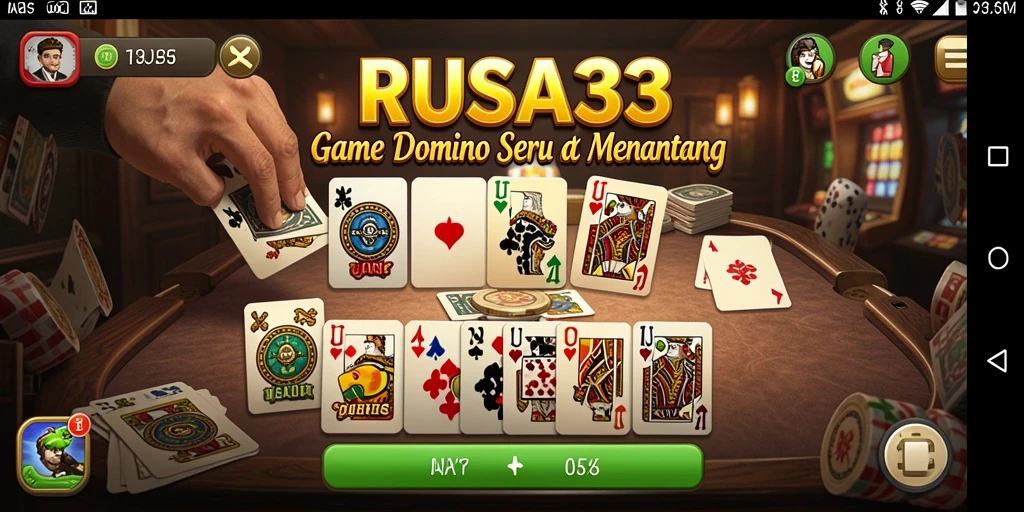 Tampilan gameplay RUSA33 yang menegangkan dan seru.