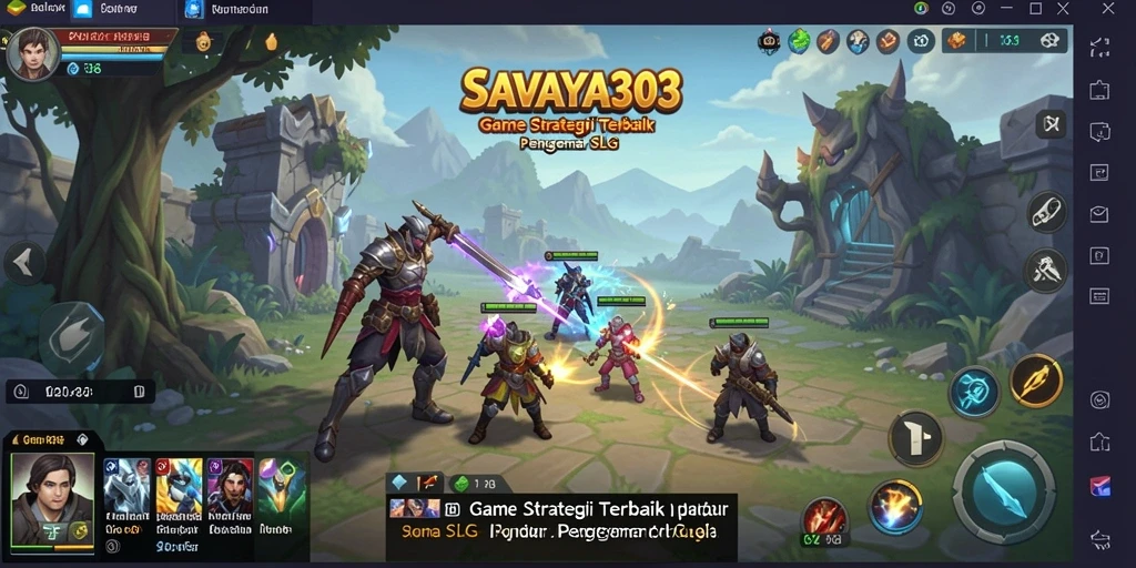 Tampilan gameplay menarik dalam SAVAYA303 dengan strategi dan aksi mendebarkan.