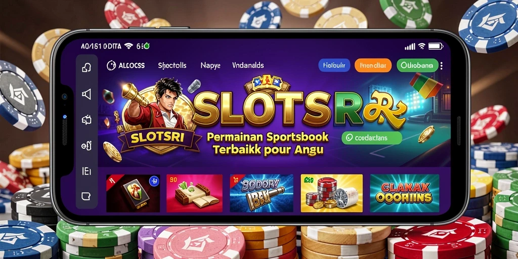 Tampilan antarmuka SLOTSRI yang menarik saat bermain Sportsbook.